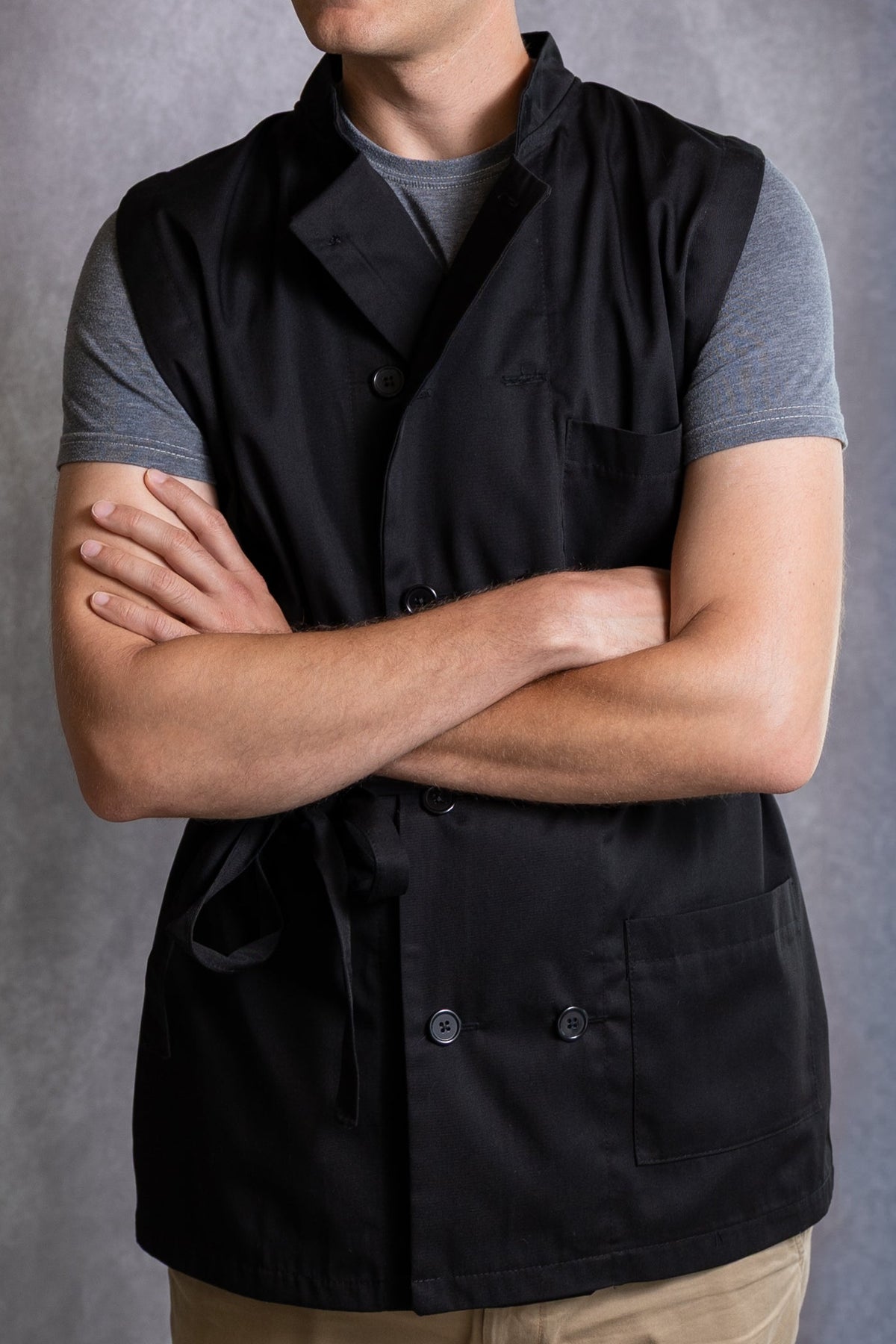 Men's Cut - The Chef Vest by Sparkmore™